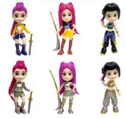 KPOP DEMON HUNTERS - PORTE-CLÉS CHASSEUSE DE DÉMONS KPOP (4